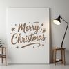 Illustrative Christmas quotes with decorative typography in a vector format.
