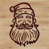 Santa's Traditional Christmas Outfit A digital illustration of Father Christmas in traditional attire, suitable for various uses.