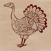 Christmas Farm Fowl Vector Art A vector graphic image of a farm animal commonly associated with Christmas celebrations in many cultures.