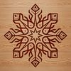 Delicate Snowflake Clip Art for Crafts A delicate, intricate snowflake design, perfect for winter-themed crafts and decorations.
