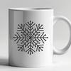 Artistic Snowflake DXFs - Free Download