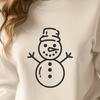 Free Unique Snowman Design