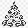 Christmas Tree Vector Image In PNG File Format For Free Download