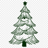 Christmas Tree Printable Image In SVG, PNG, PDF And DXF File Formats