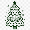 Creative Christmas Tree In PDF