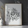 Stunning Chrysanthemum - Cricut PDF