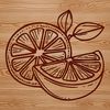 Citrus Frenzy Icon A yellow citrus fruit with a smooth texture and slight indentation at the top.
