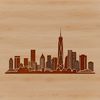 Urban Landscape SVG Icon SVG illustration of a city skyline with skyscrapers and buildings.