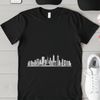 City Urban Landscape Illustration A detailed illustration of a city's urban landscape, ideal for graphic design projects requiring vector art.