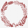 Elegant Floral Arrangement A floral design featuring a circular arrangement of leaves and flowers.