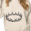 A digital illustration of the Crown of Thorns, symbolizing religious devotion and faith.