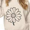 Stylized Daisy Bloom Vector Art An SVG vector art design featuring a stylized daisy bloom with layered petals.