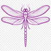 Beautiful Dragonfly SVG Graphics A colorful illustration of a dragonfly in flight, suitable for use as clip art or vector graphics.