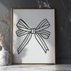 Decorative Bow SVG Clip Art A simple, decorative bow designed as a vector graphic, suitable for various applications including crafting and design.