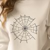 Stylized Spider Web Clip Art A stylized illustration of a spider web in high-resolution vector format.