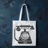 Classic Phone Icon with Modern Twist An illustration of a classic telephone with modern design elements.