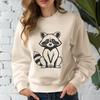 Line Drawing Raccoon Vector Design Simple line-drawn raccoon design suitable for cutting machines