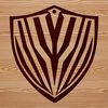Vector graphic illustration of a shield, suitable for cutting machines like Cricut or laser cutters.