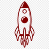 Modern Astronaut Vehicle Concept A futuristic spaceship illustration in vector format, suitable for various design applications.