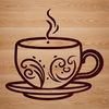 Simple Ceramic Cup Design A ceramic coffee cup with a simple design, suitable for vector art projects.