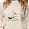 Free Downloadable SVG Clip Art Boat Design A free vector illustration of a boat in various formats including SVG and PNG for easy editing and customization.