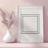 A digital illustration of a frame in vector format, suitable for cut-out designs.