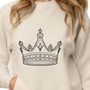 Editable Crown Design for Cricut and Laser Cutters An editable vector design for cutting machines, including Cricut and laser cutter compatible formats.