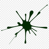 Digital Splat Clip Art A digital representation of a messy splat, created using SVG format for scalability and customization.