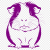 Cute Vector Guinea Pig Illustration A digital illustration of a Guinea Pig as a vector graphic.