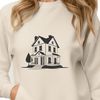 Clean Line House Vector Art A simple vector illustration of a house with clean lines and minimal details.