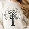 Free Tree Clip Art for Vector Design An illustration of a tree, suitable for vector design projects.