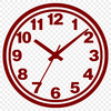 Clock illustration in vector format designed for commercial or personal use.