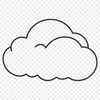 Free Cloud SVG Clip Art Design Cloud icon in vector format designed for various digital applications.