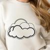 A stylized cloud illustration available in various formats including SVG and PDF.