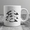 Beautiful Cloud Icon in Vector Format A high-quality vector representation of a single cumulus cloud, ideal for use in digital art and crafts.