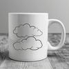 Beautiful Cloud Illustration for Vector Art Designs High-quality digital illustration of a white fluffy cloud suitable for vector art designs.