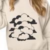Puffy Cloud Design An abstract vector design featuring a puffy cloud with soft, rounded edges and subtle shading.