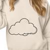Free Vector Art of a Cloud A high-resolution digital illustration of a white cloud in the sky.