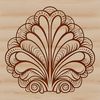 Seaside Shell Design Element A detailed illustration of a seashell, suitable for design projects and crafts.