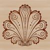 Beautiful Beach Inspiration Clip Art A high-quality vector illustration of a seashell, suitable for use in graphic design and digital art.