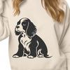 Unique Sitting Dog Design - DXF