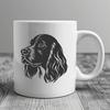 Cocker Spaniel In SVG, PNG, PDF And DXF Formats