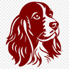 Free Cocker Spaniel SVG - For Craft Project