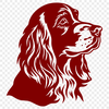 Unique Cocker Spaniel DXF