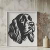 Free Cocker Spaniel Files For Digital Download In SVG Format