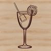 An SVG graphic of a mixed drink in a drinking vessel.