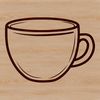 Free Vector Graphic of a Simple Cup Design A simple line drawing illustration of a cup, designed as a vector graphic.