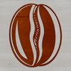 High-quality SVG design featuring the shape of a single coffee bean.