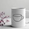 Stunning Coffee Cup In DXF Format - Free Download