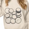Beautiful Coin Collection A set of coins in various denominations stacked together in a row.